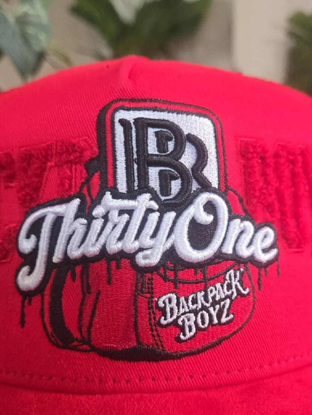 Red Baseball Cap